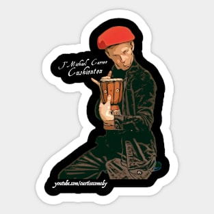 J'Michael Carver Cushionton: Slam Poet 2 Sticker